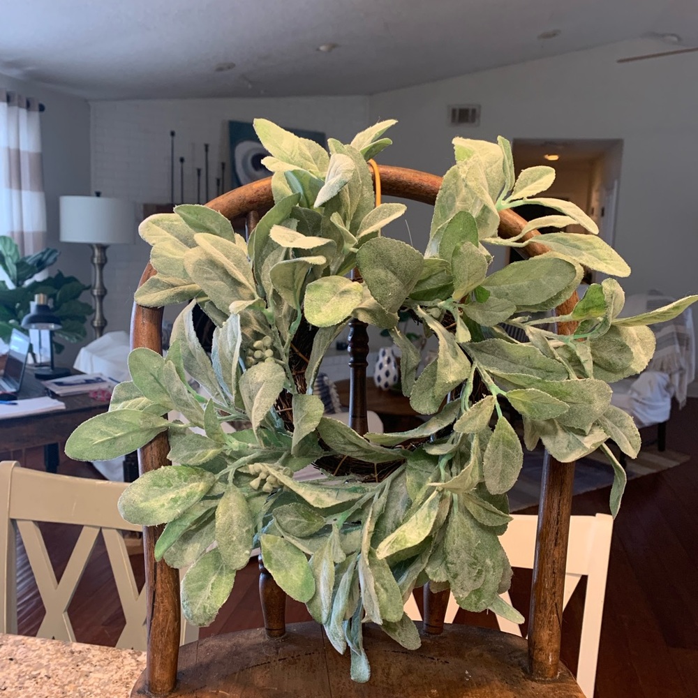 Two Lambs Ear Wreaths